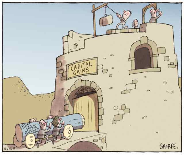 Cartoon courtesy Ian Sharpe, Canberra Times